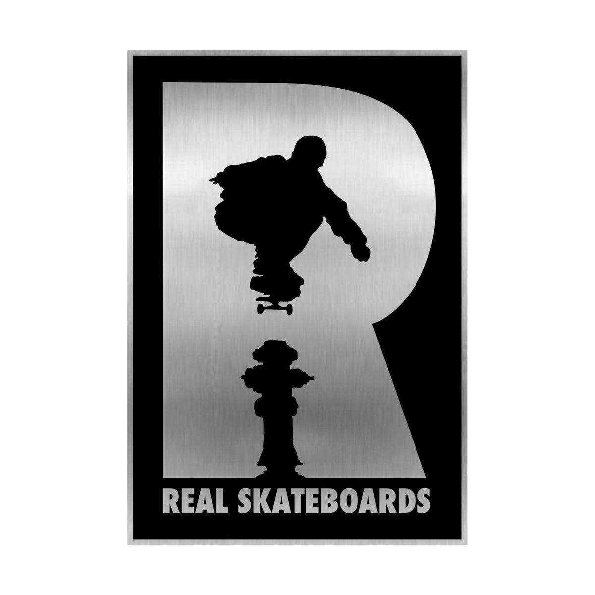 Real R Logo Foil Sticker - Venue Skateboards