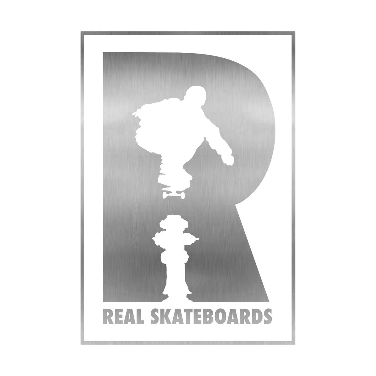 Real R Logo Foil Sticker - Venue Skateboards