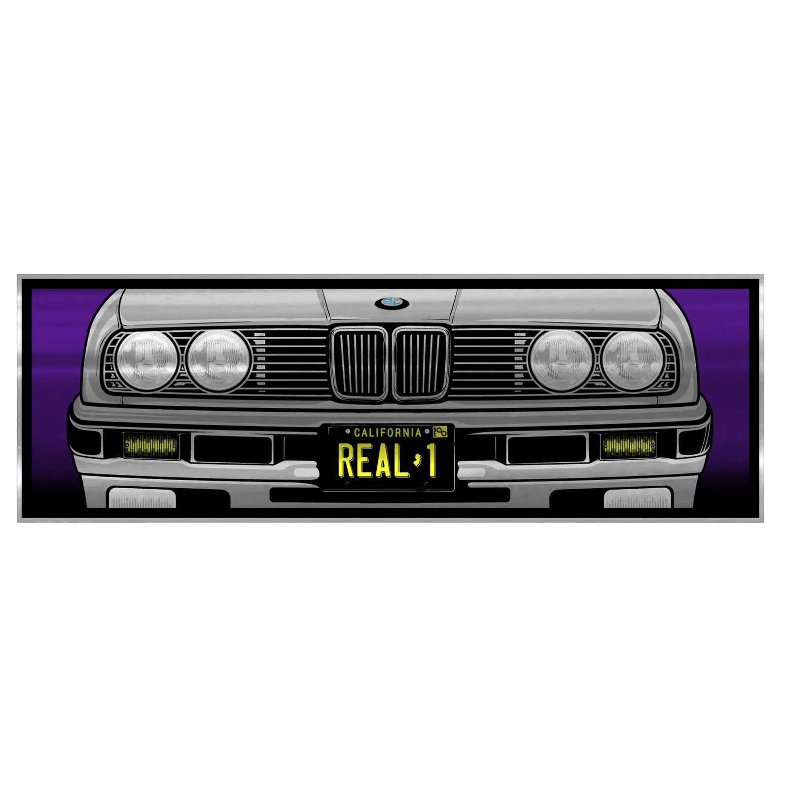Real Grille Sticker  - Venue Skateboards