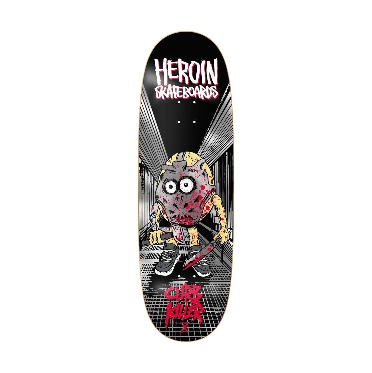 Heroin Curb Killer X Deck 10.0 - Venue Skateboards