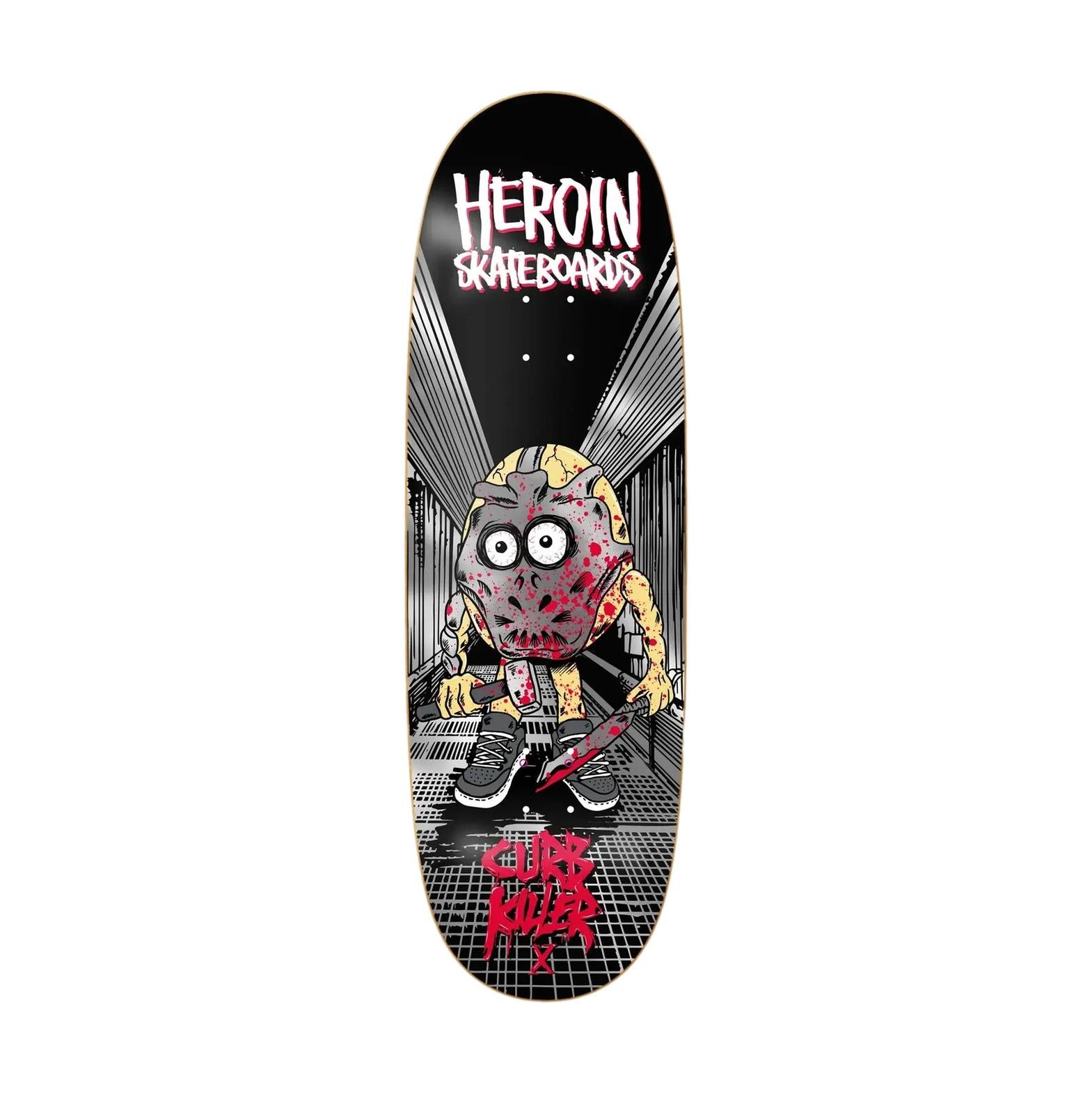 Heroin Curb Killer X Deck 10.0 - Venue Skateboards