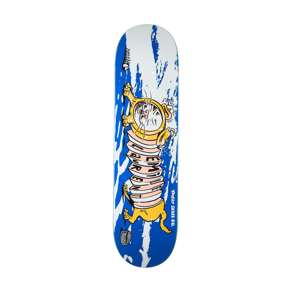 Polar Emile Laurent Accordian Dog 7.875" Deck - Venue Skateboards