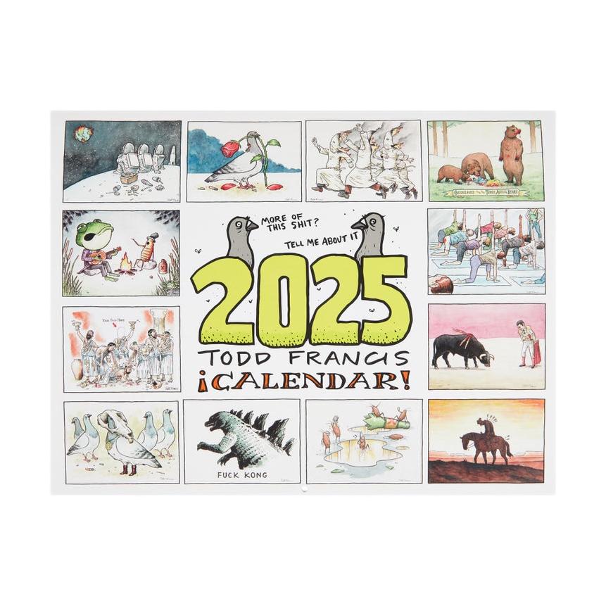 Anti Hero Todd Francis 2025 Calender