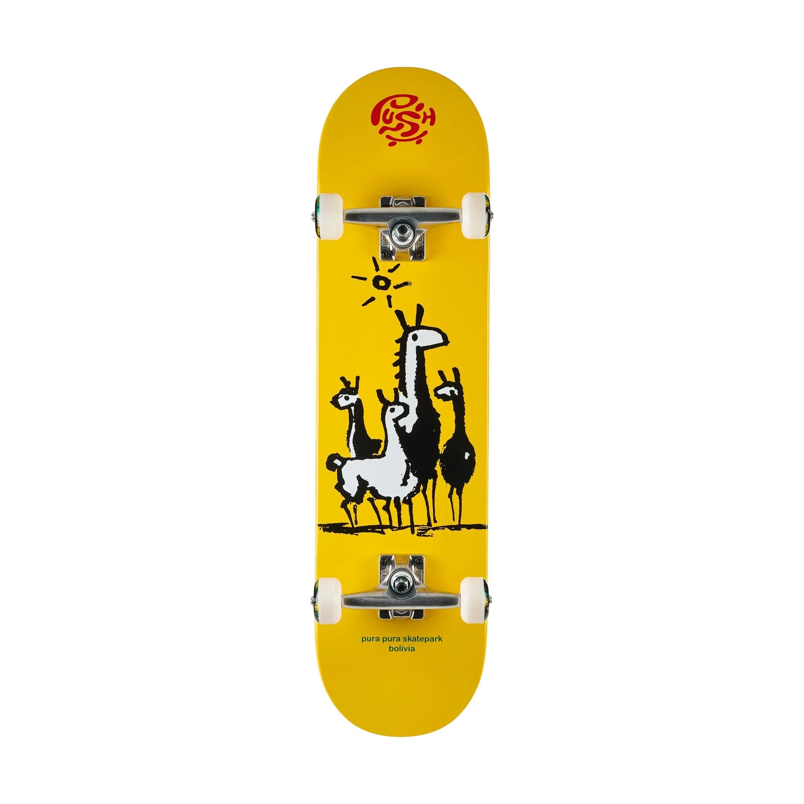 Push Skate Life Bolivia Complete 8.0 Yellow - Venue skateboards