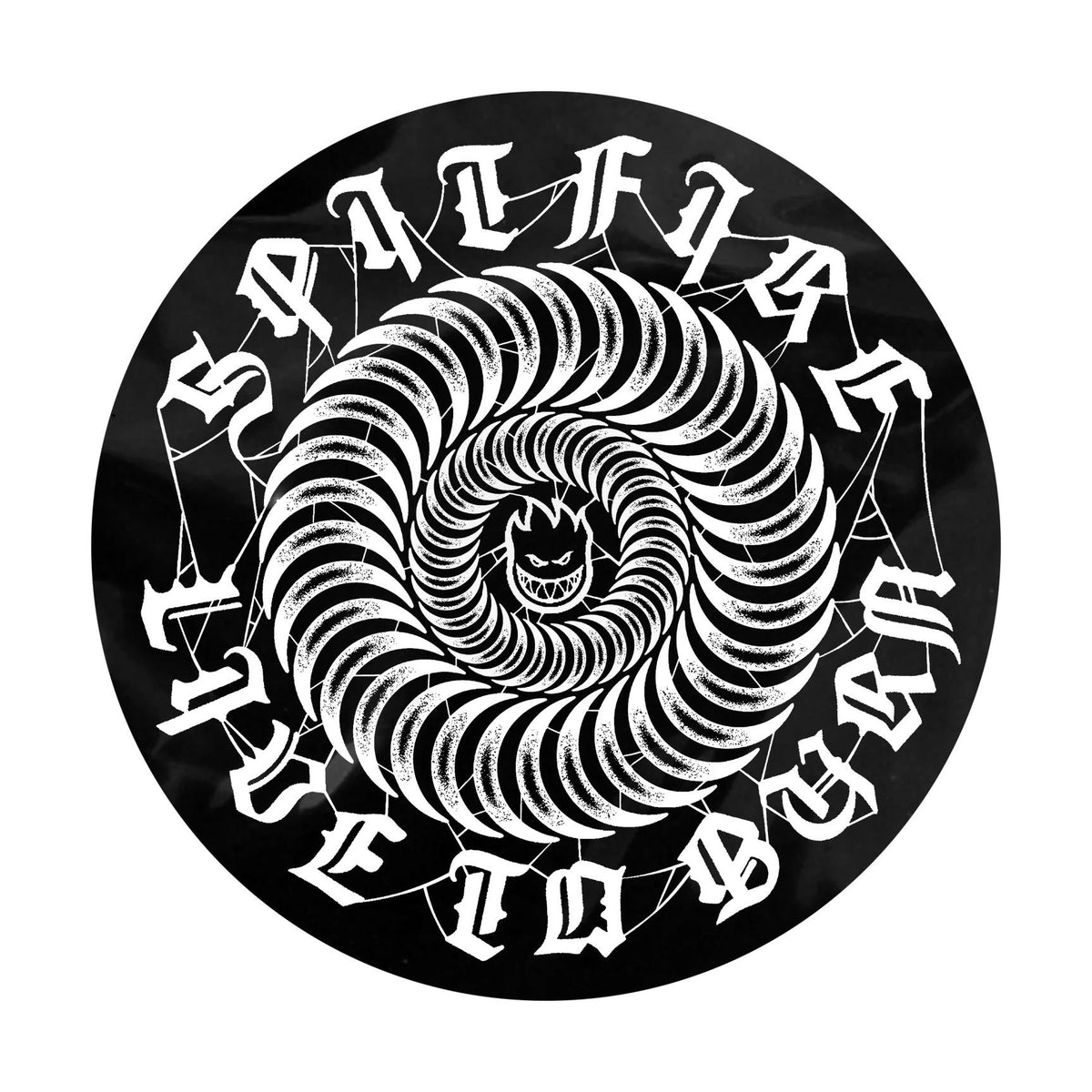 Spitfire Webbed Classic Swirl Sticker - Venue Skateboards