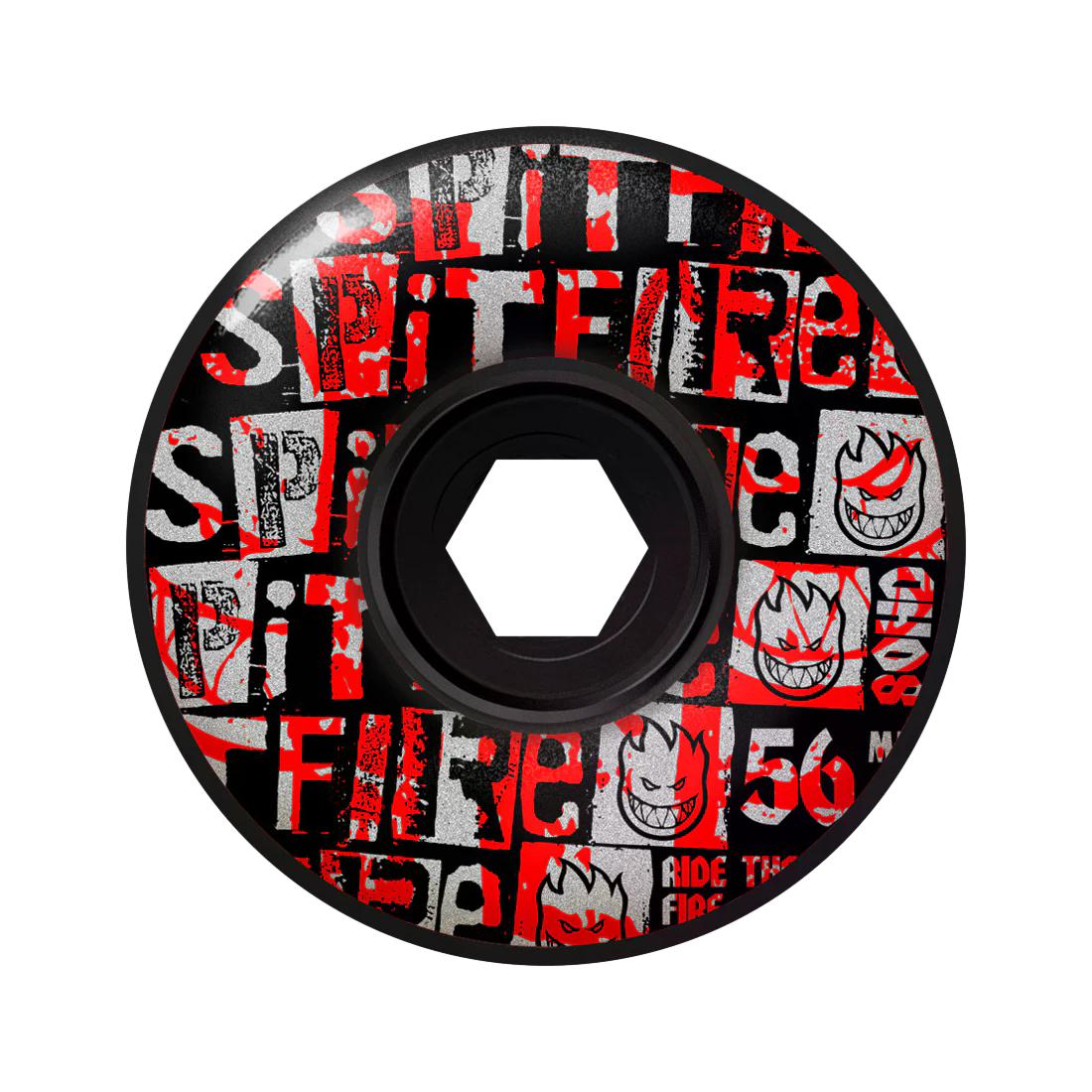 SF 80HD Ransom Radial Full Black 56mm Wheels - Venue Skateboards