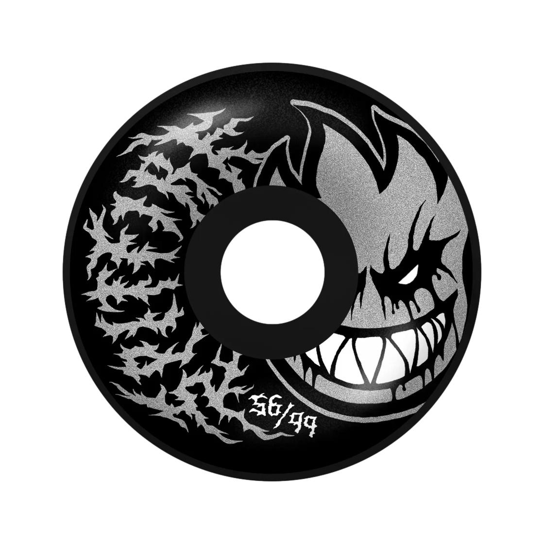 SF F4 99 Deathmask II Radial Full Black 56mm Wheels - Venue Skateboards