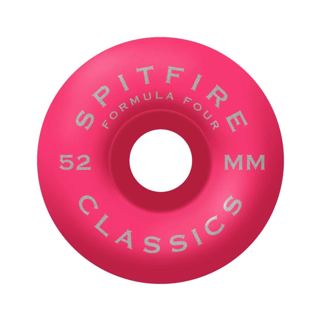 SF F499 Classic Floral Pink 52mm Wheels - Venue Skateboards