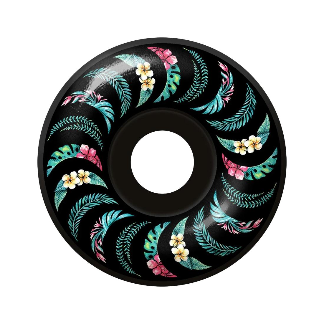 SF F499 Floral Black Classic Swirl 55mm Wheels - Venue Skateboards