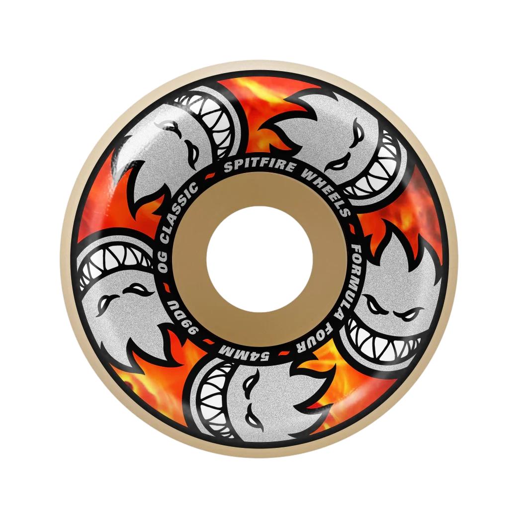 Spitfire F4 99 Multiball OG Classic Natural 54mm Wheels - Venue Skateboards