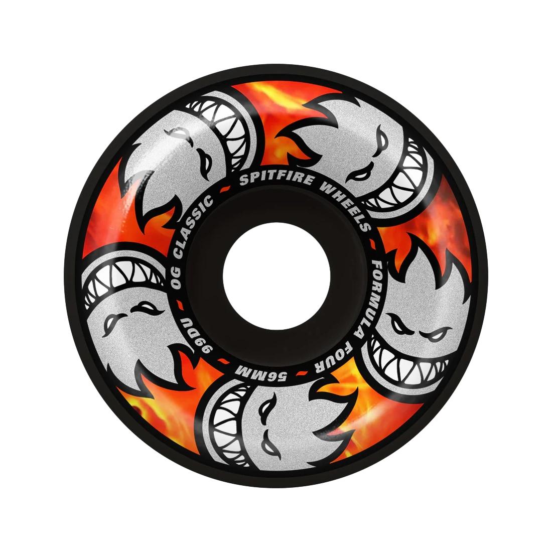 Spitfire F4 99 Multiball OG Classic Black 56mm Wheels - Venue Skateboards