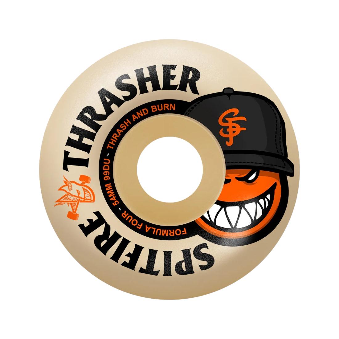 SF X Thrasher F499 Radial Full The City 54mm Wheels - Venue Skateboards