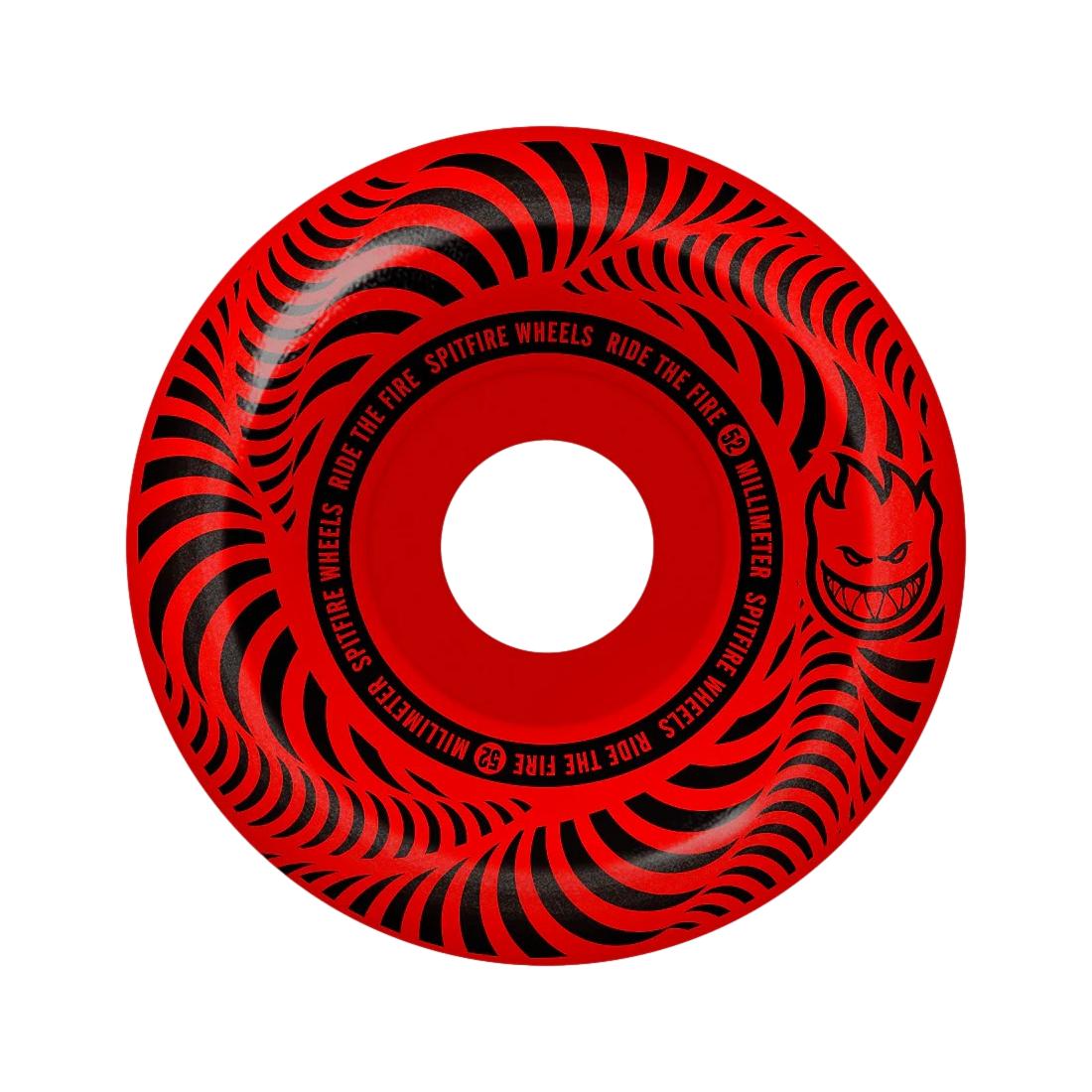 Spitfire Flashpoint Conical 48mm Wheels Red - Venue Skateboards