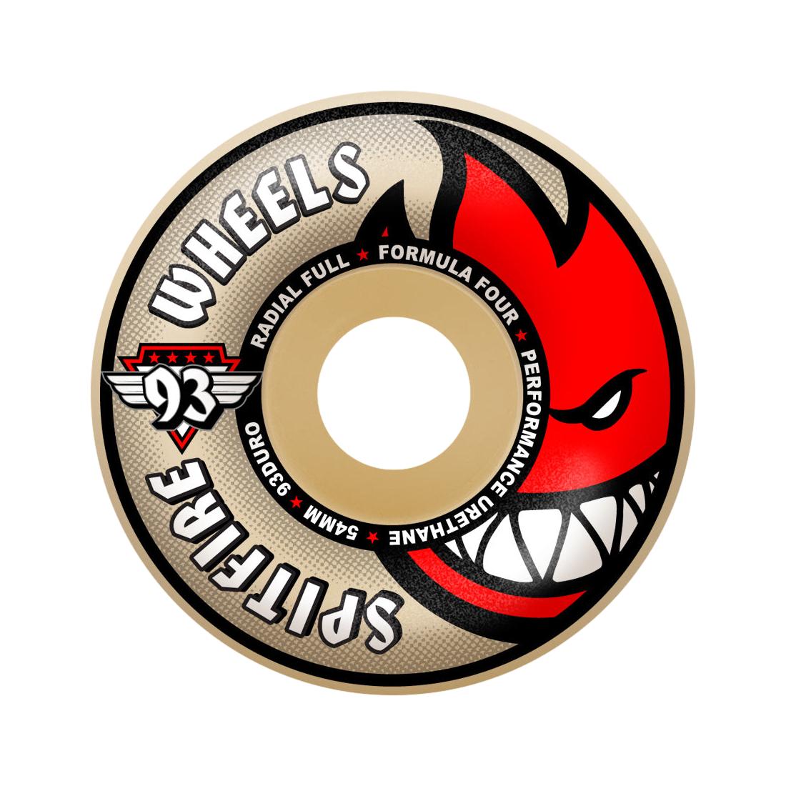 SF F4 93 Radial Full Natural 56mm Wheels - Venue Skateboards