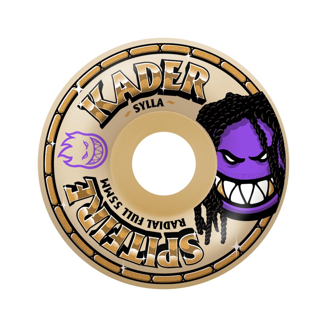 SF F4 99 Kader Rolly Radial Full Natural 55mm Wheels - Venue Skateboards