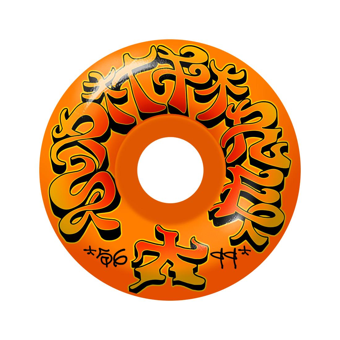 SF F4 99 Savie II Classic Full Orange 56mm Wheels - Venue Skateboards