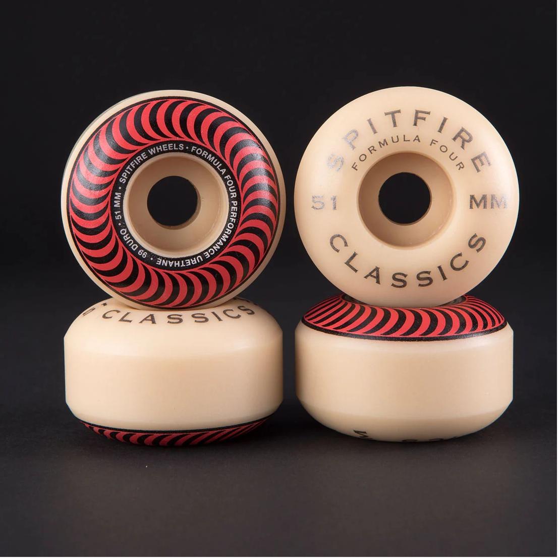 SF F4 99a Classic Swirl 51mm Wheels - Venue Skateboards