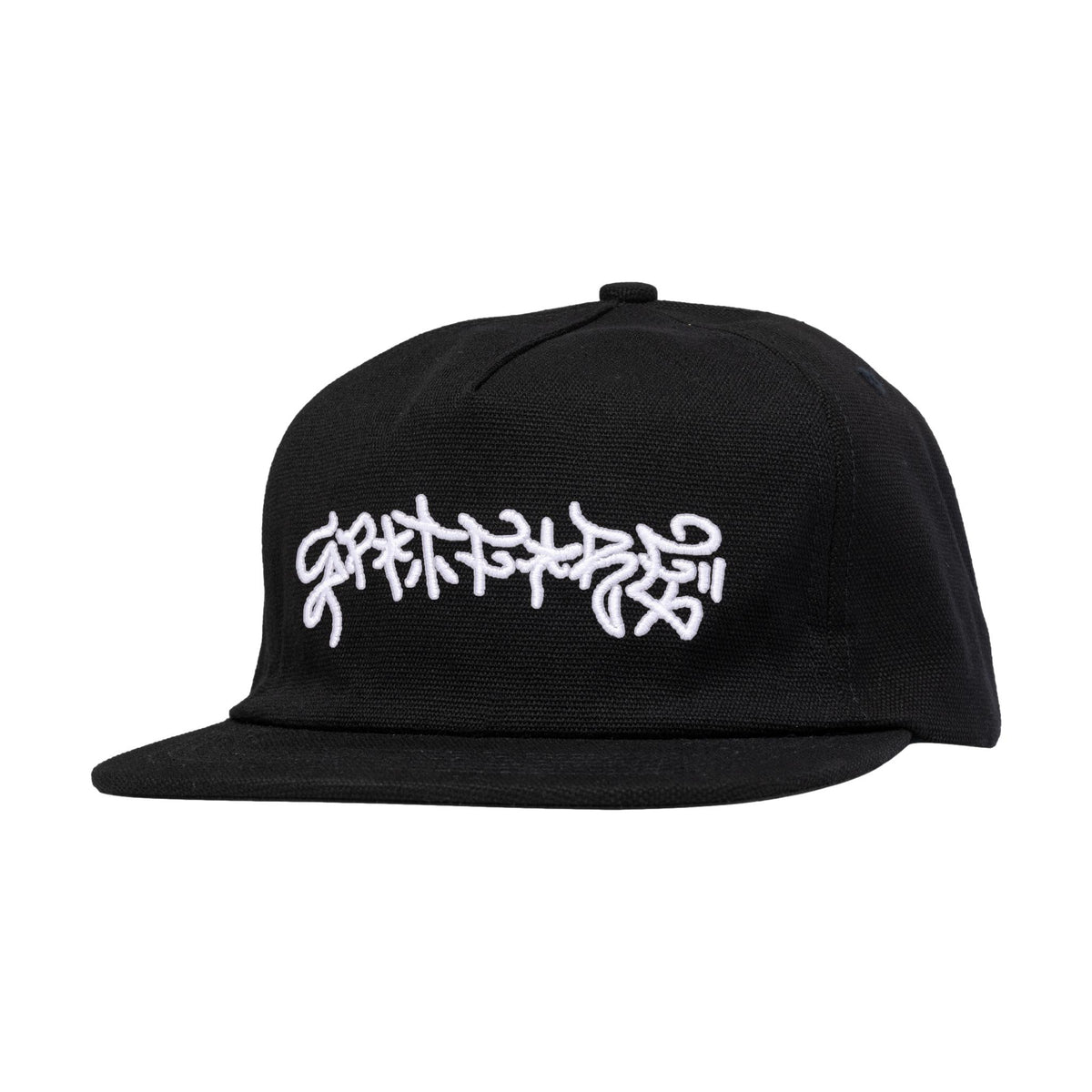 SF Savie II Tag Snapback Hat Black/White - Venue Skateboards