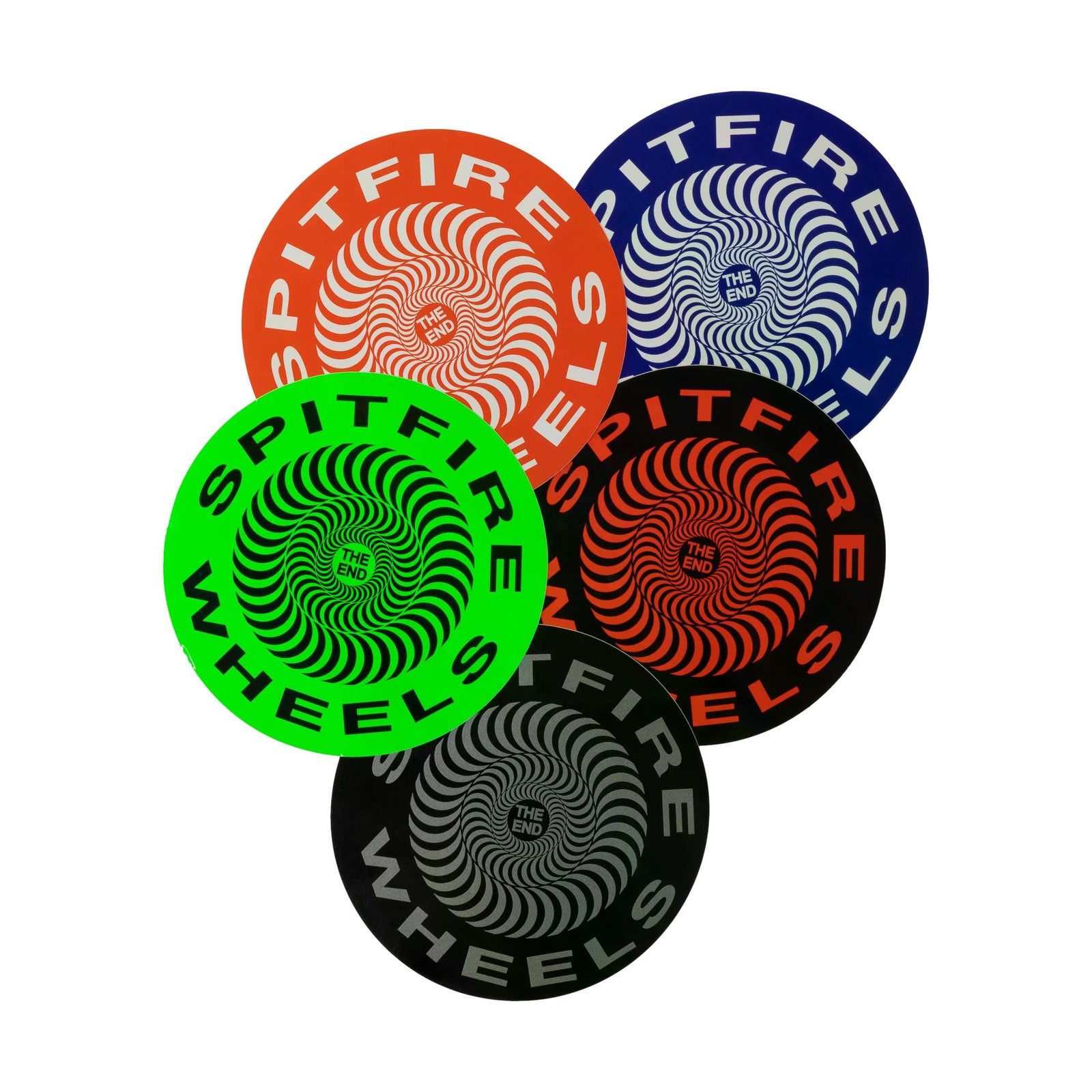 Spitfire Classic Logo Sticker Medium 4.5' - Venue Skateboards