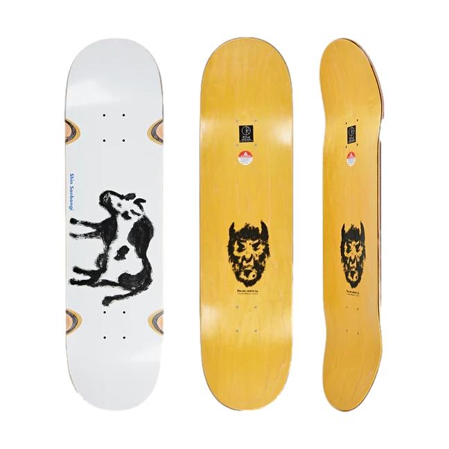 Polar Shin Sanbongi Cow & Devil 8.25" - Venue Skateboards