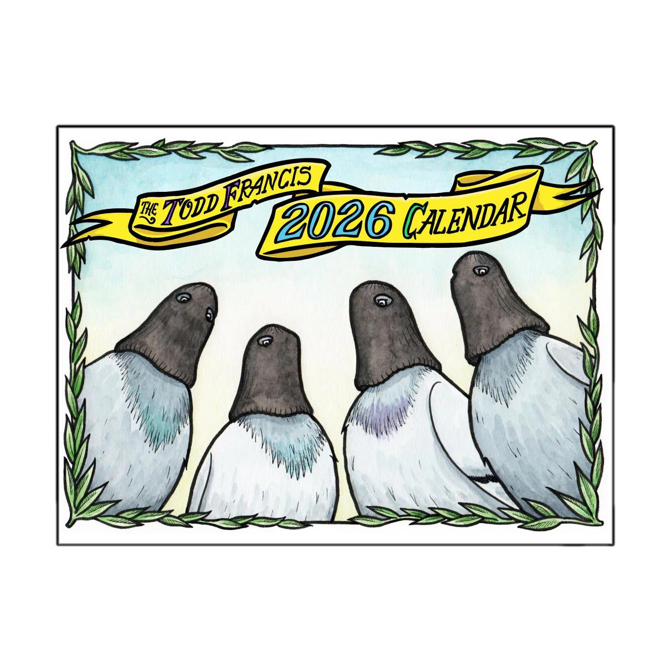 Deluxe Todd Francis 2026 Calender - Venue Skateboards