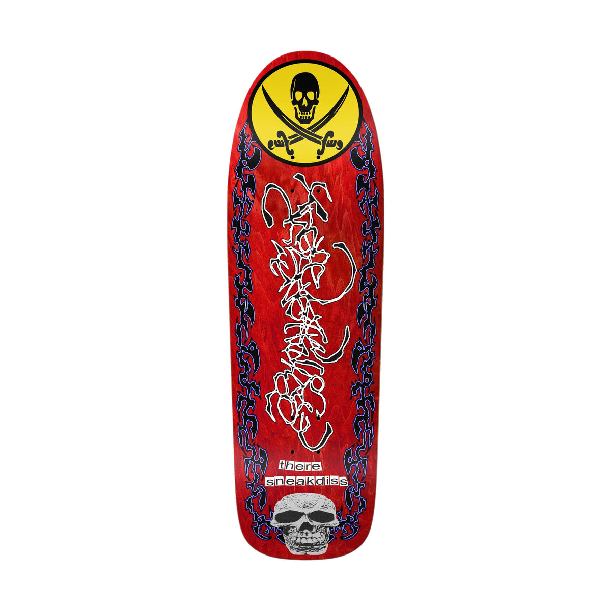 There X Sneak Diss Pirate Ship To The Inferno 9.75" Deck - Venue Skateboards