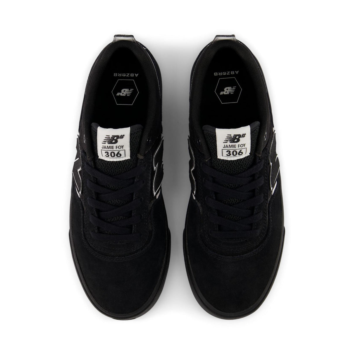 New Balance Numeric Jamie Foy 306 Black with White - Venue Skateboards