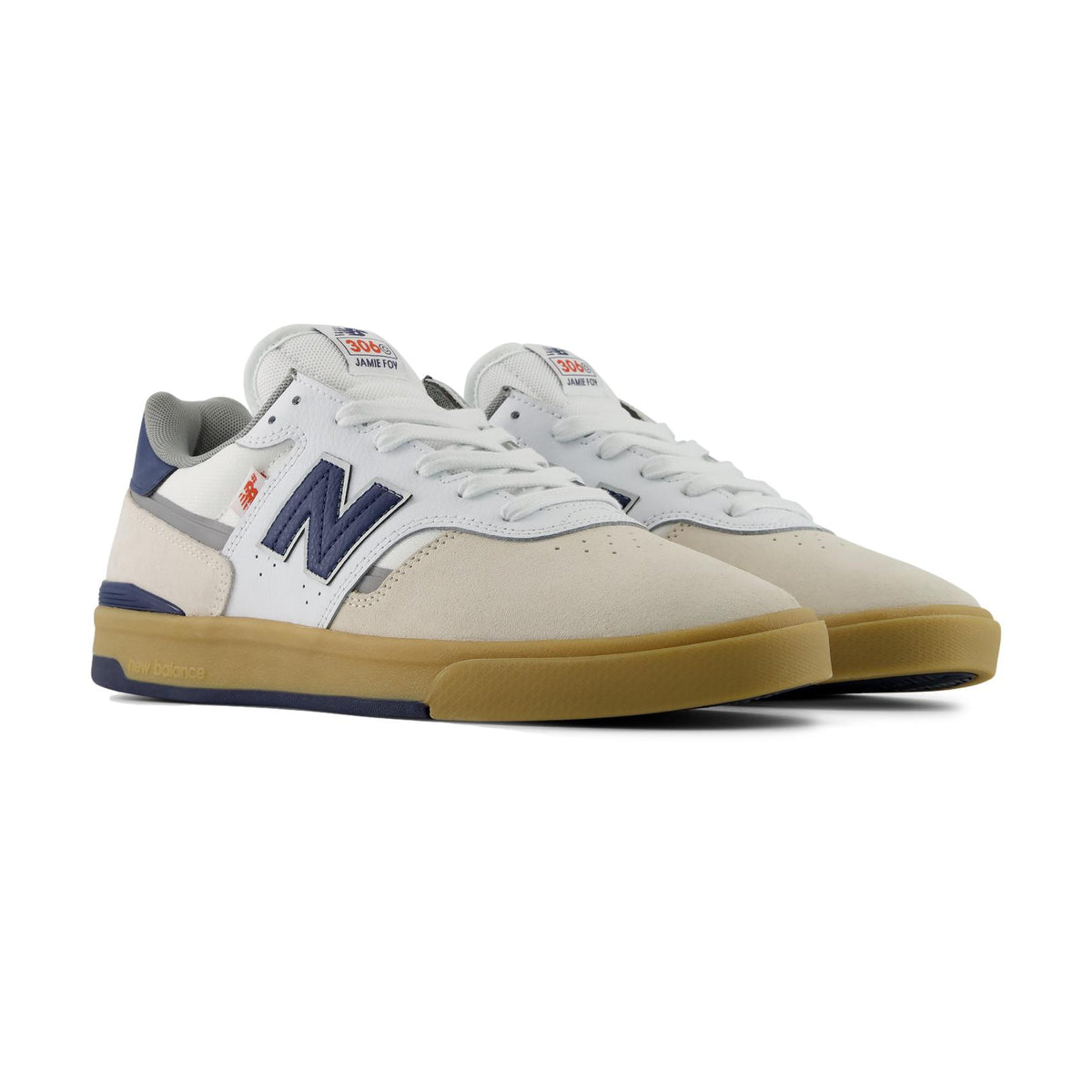 New Balance Numeric Jamie Foy 306 Cup White with Navy - Venue 