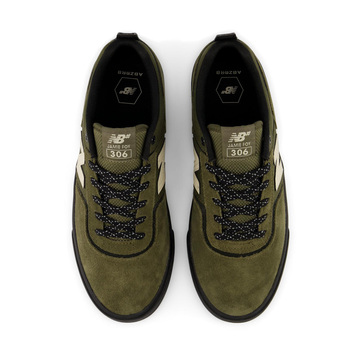New Balance Numeric Jamie Foy 306 Dark Moss w/ Black - Venue Skateboards