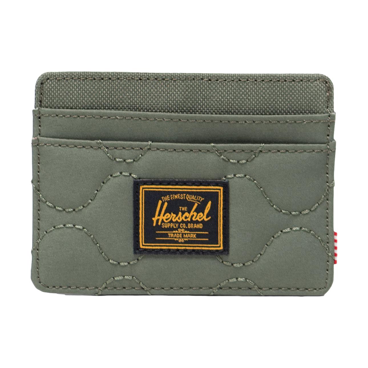 Herschel Charlie Cardholder Quilted Capsule Beetle - Venue Skateboards
