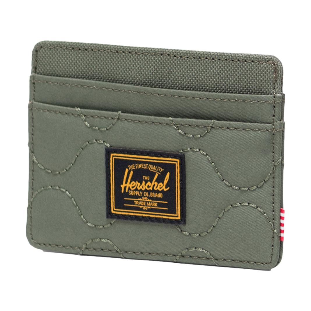 Herschel Charlie Cardholder Quilted Capsule Beetle - Venue Skateboards