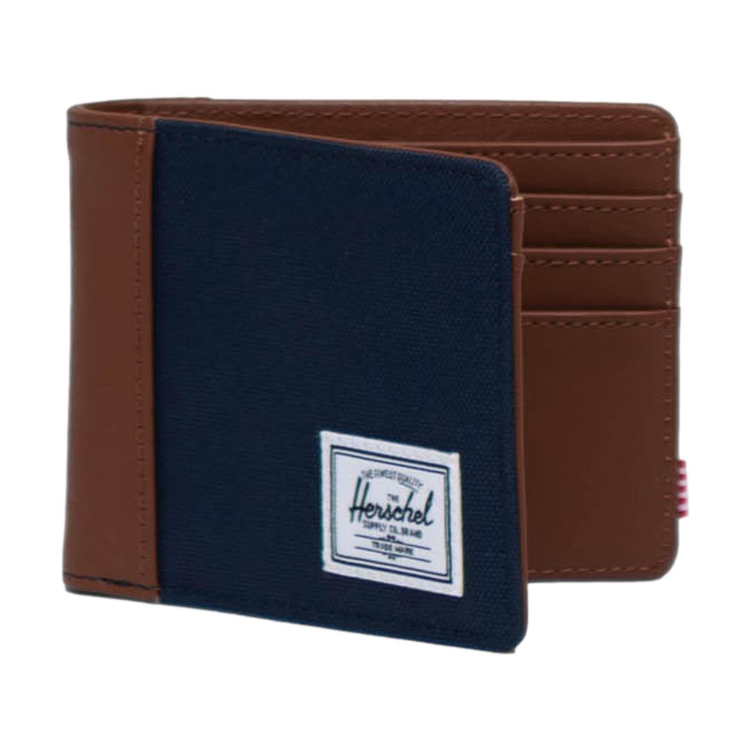 Herschel Hank Wallet Navy/Tan - Venue Skateboards