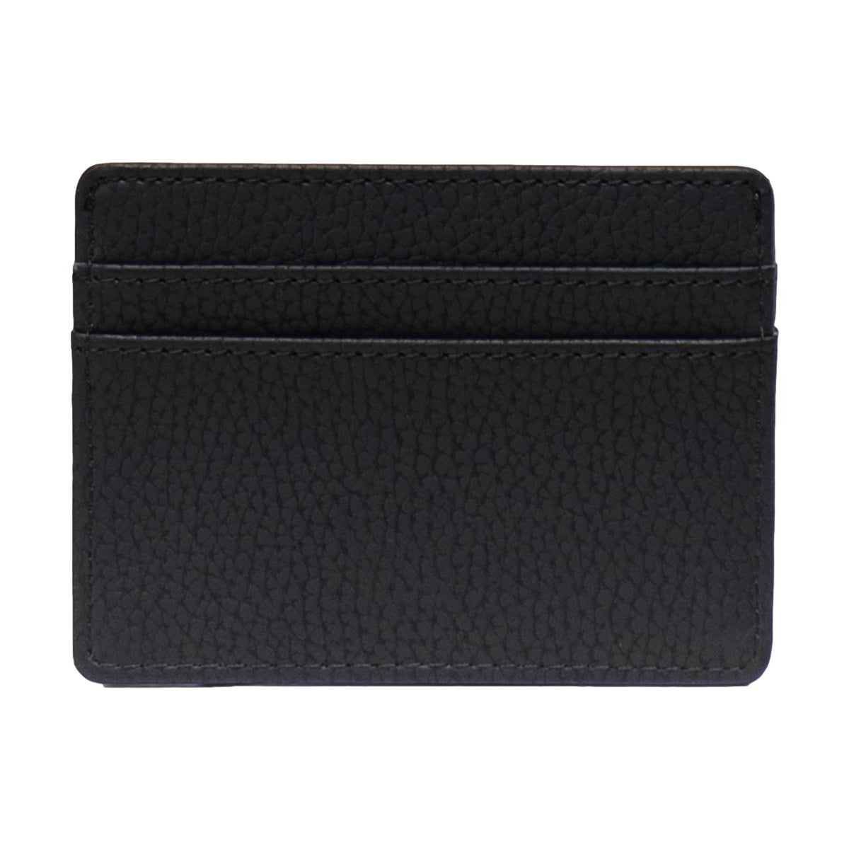Herschel Charlie Cardholder Vegan Leather Black - Venue Skateboards