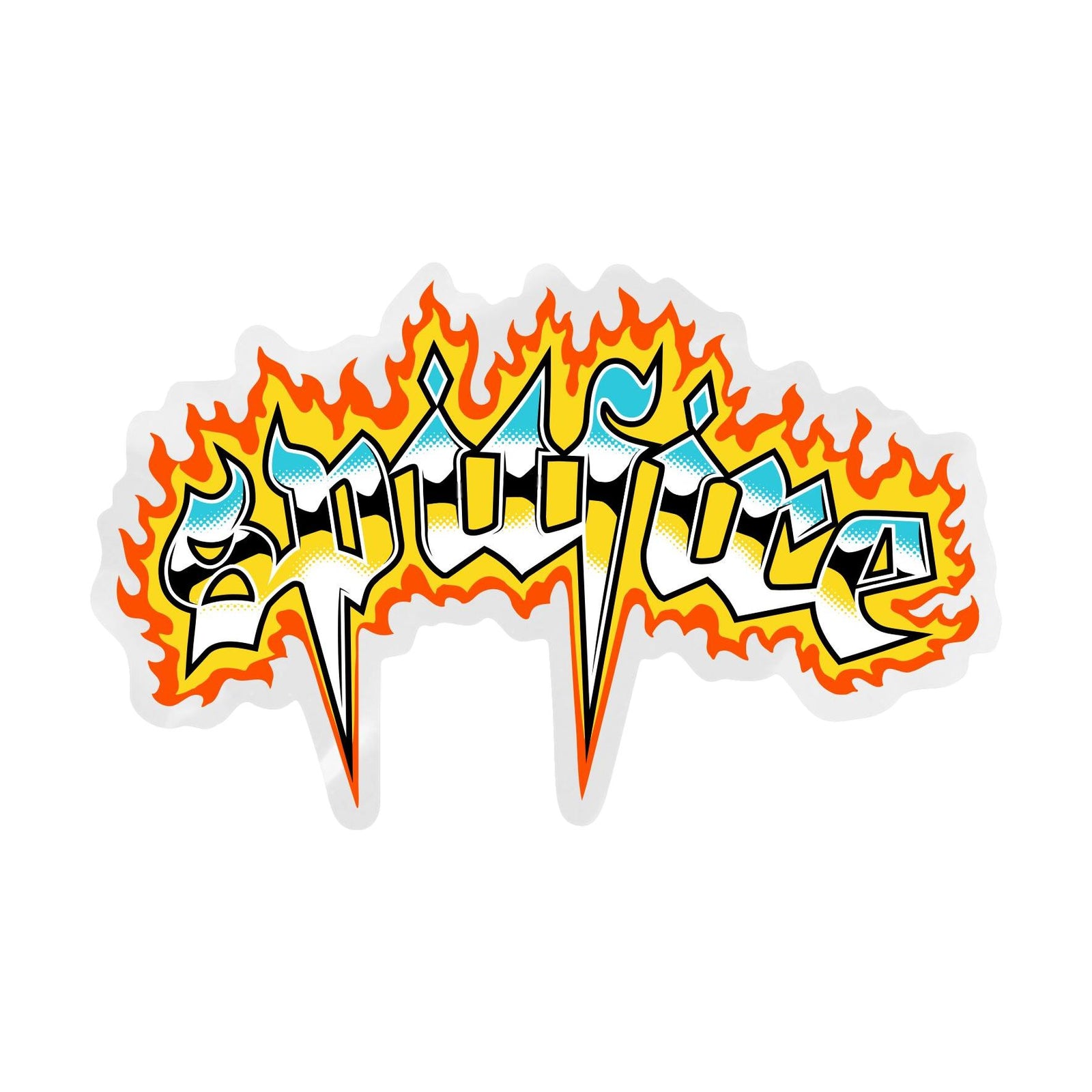 Spitfire Venom Chrome Large Sticker - Venue  Skateboards