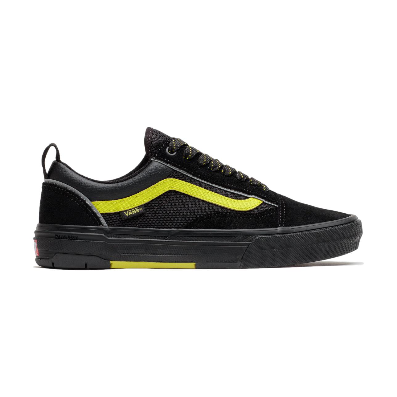 Vans Old Skool Wafflecup Reflective Black Lime - Venue Skateboards