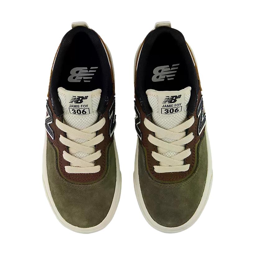 New Balance Kids Foy 306 Dark Moss With Black - Venue Skateboards