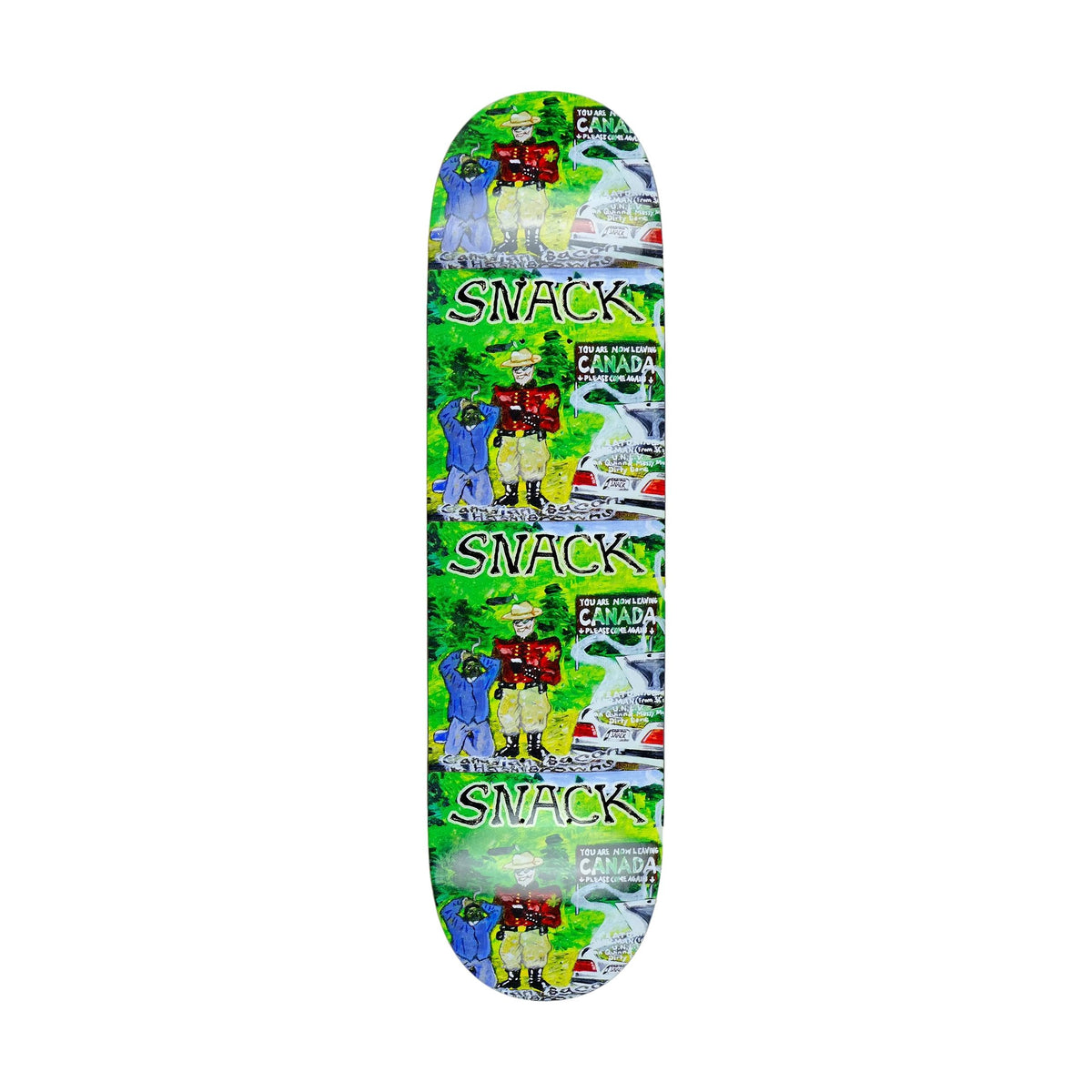 Snack May Canadian Bacon &amp; Hash  Browns  8.25&quot; Deck - Venue Skateboards