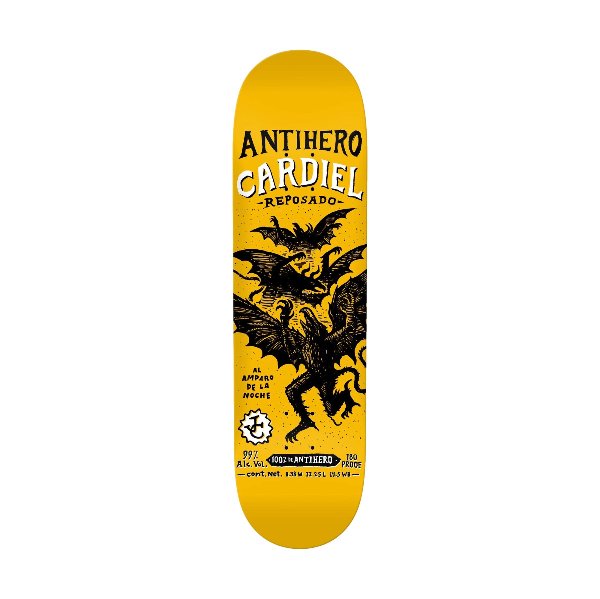 Anti Hero Cardiel Carnales 8.38" Deck - Venue Skateboards