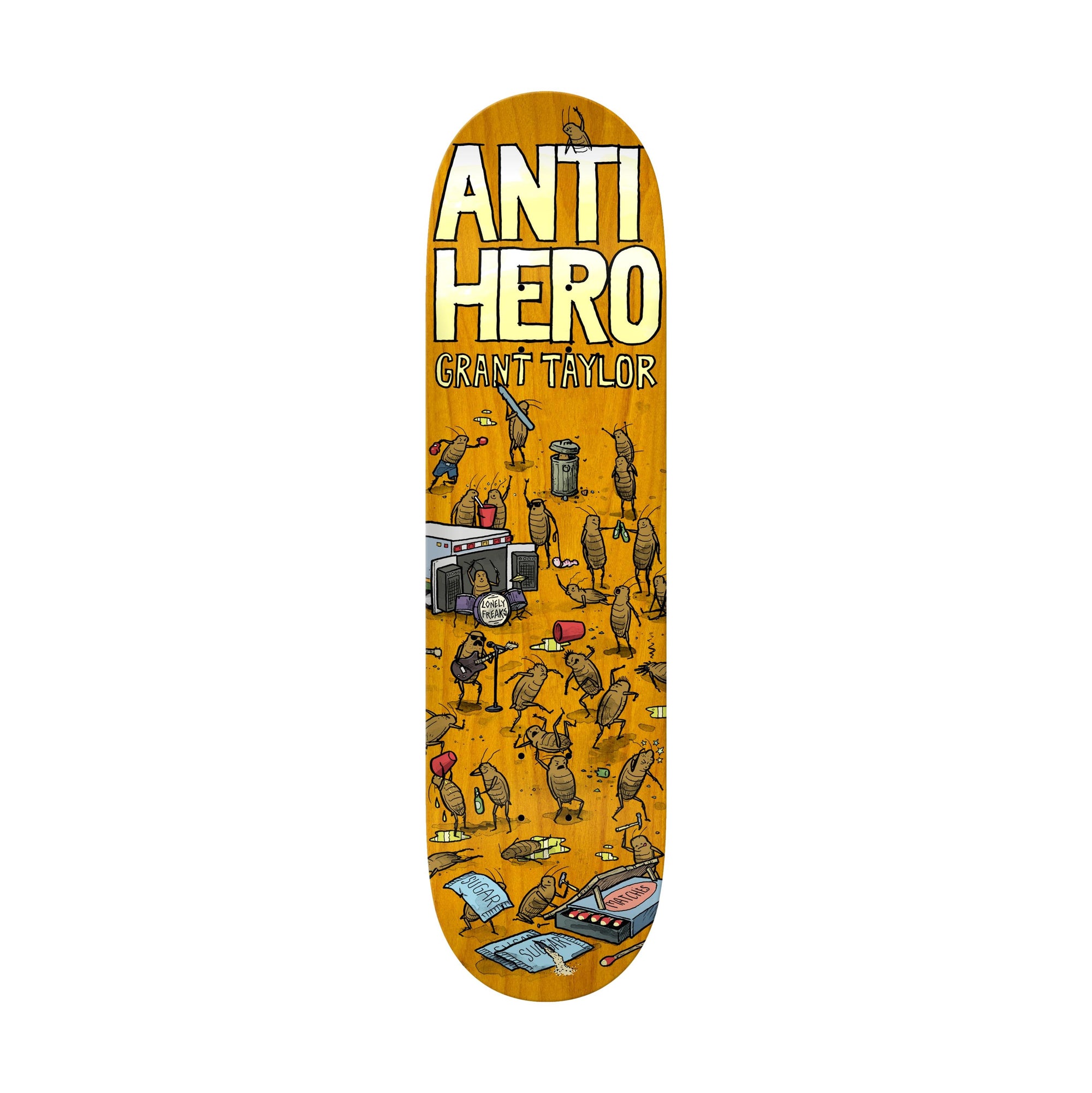 Anti Hero Grant Roached Out 8.62" Deck - Venue Skateboards