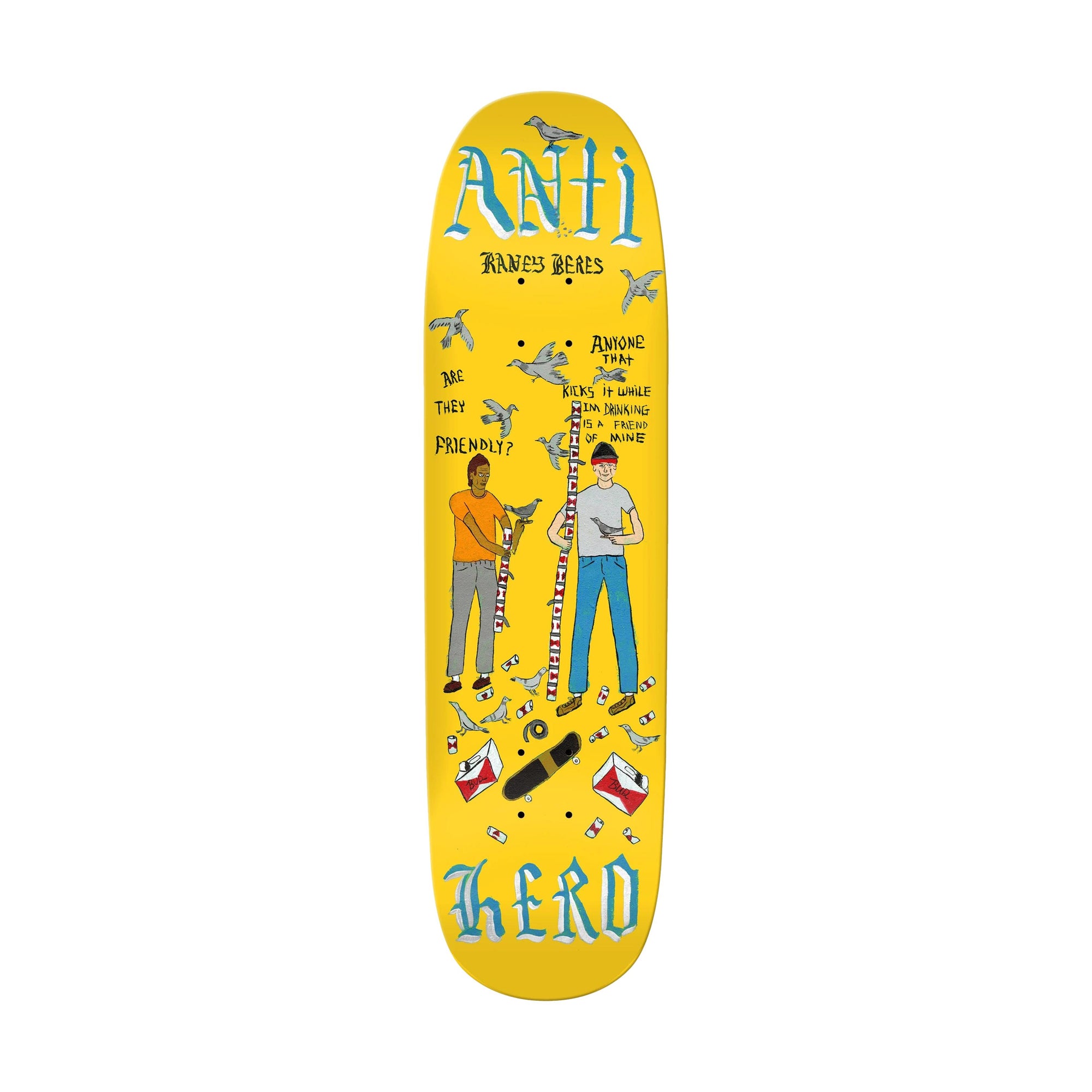Anti Hero Raney Pigeon Vision 8.63" Deck - Venue Skateboards