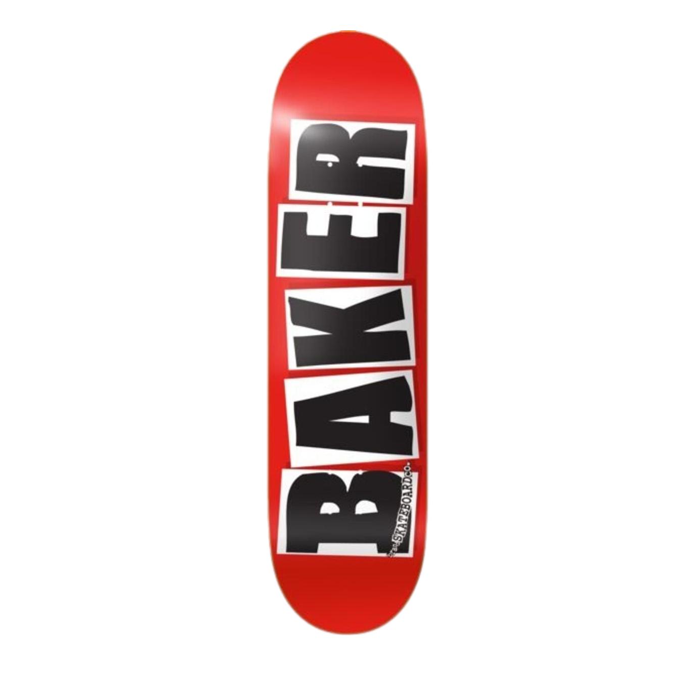 Baker Brand Logo Deck Red/Black 8.47 - Venue Skateboards