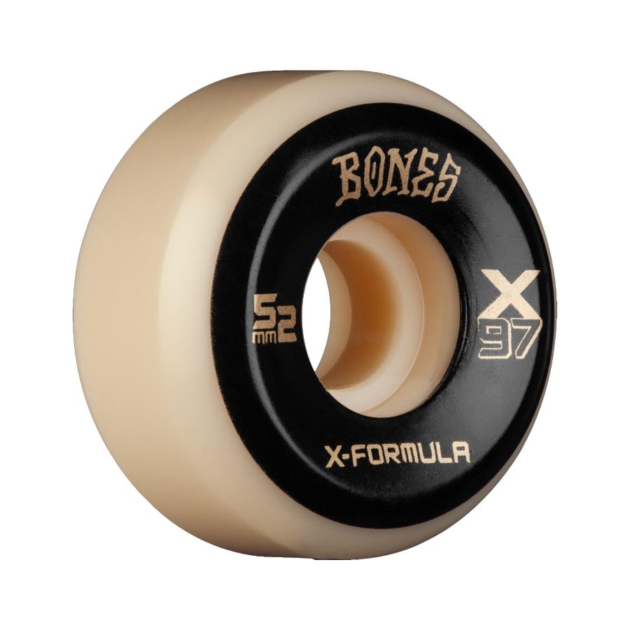 Bones XF X97 V5 Sidecut 52mm 97A Natural Wheels - Venue Skateboards