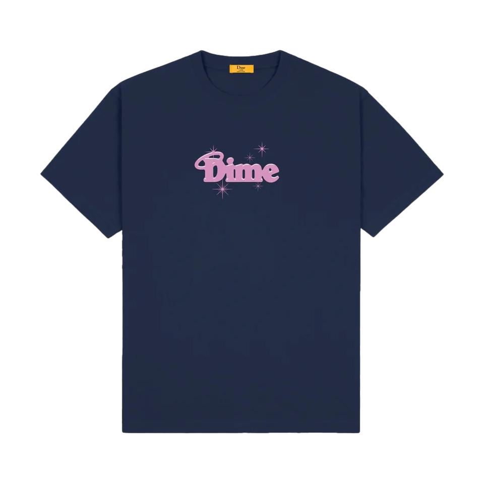 Dime Halo T-Shirt Navy - Venue Skateboards