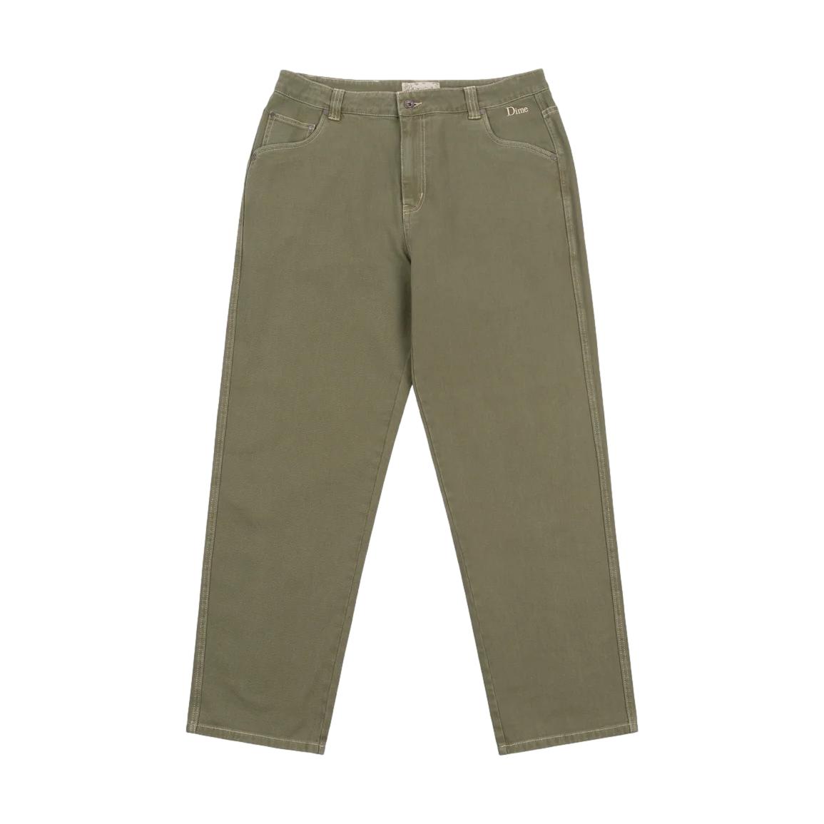 Dime - Classic Relaxed Denim Pants in Overdyed Taupe – Primary