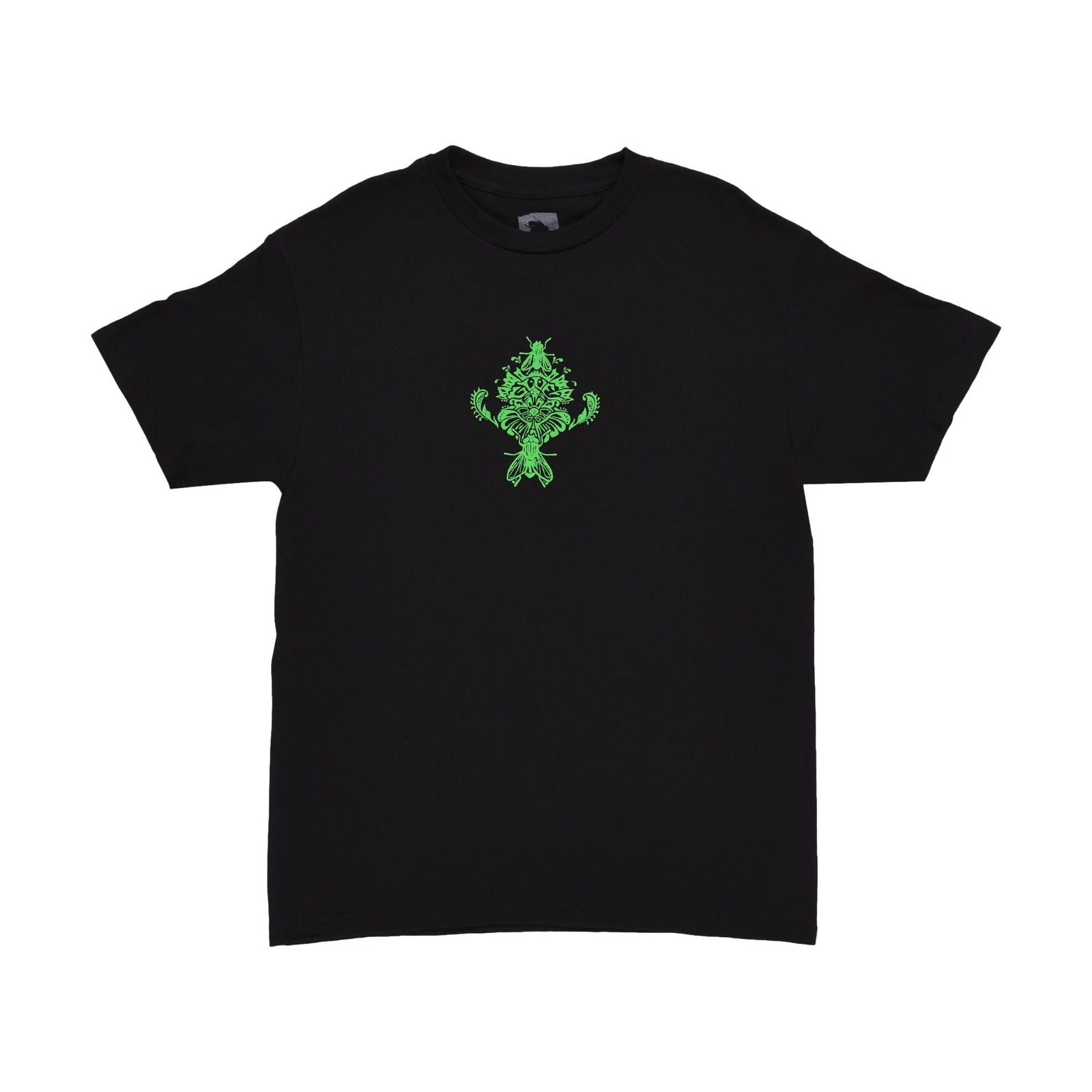 Glue Fly On The Wall T-Shirt Black - Venue Skateboards