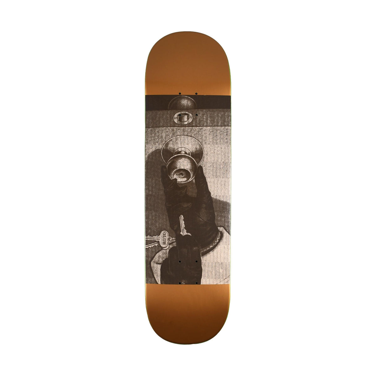 Glue Lock &amp; Key 8.5&quot; Copper Deck - Venue Skateboards