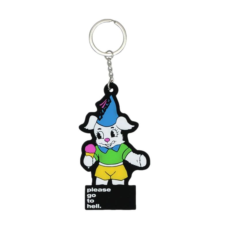 Quasi "Go To Hell" Keychain Black - Venue Skateboards