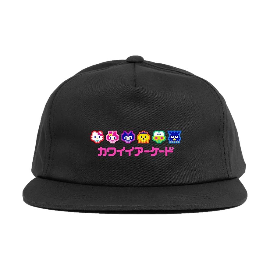 Girl Skateboards Kawaii Arcade Snapback Black - Venue Skateboards