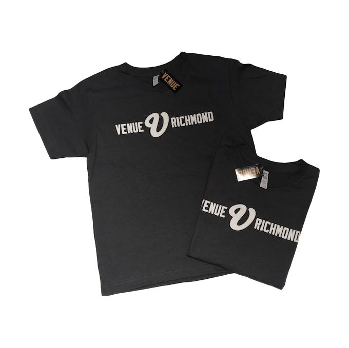 Venue Skateboards Bar Logo Youth T-Shirt Grey