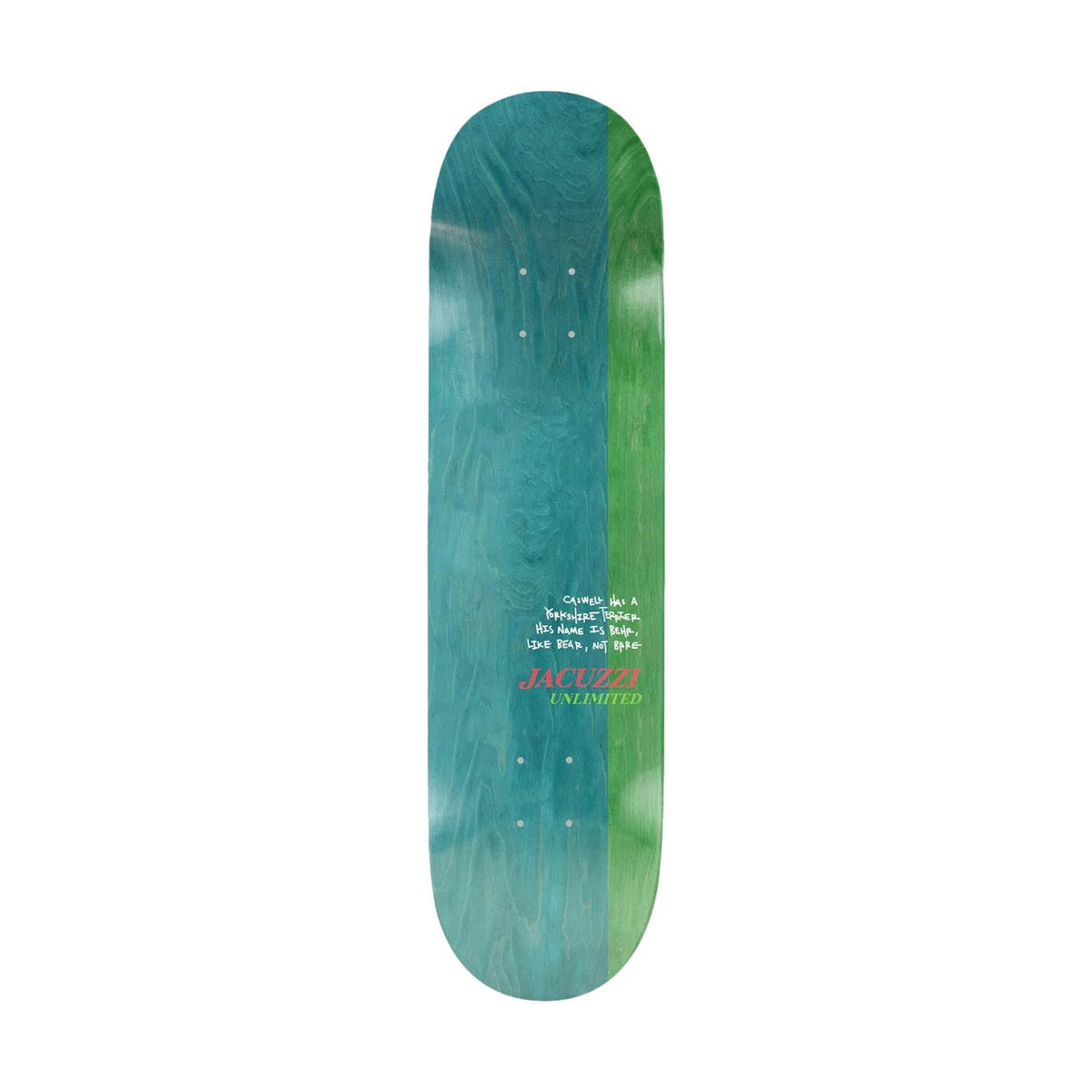 Jacuzzi Caswell Berry Bear 8.25&quot; Deck - Venue Skateboards